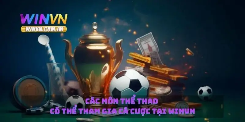 Các môn thể thao có thể tham gia cá cược tại Winvn